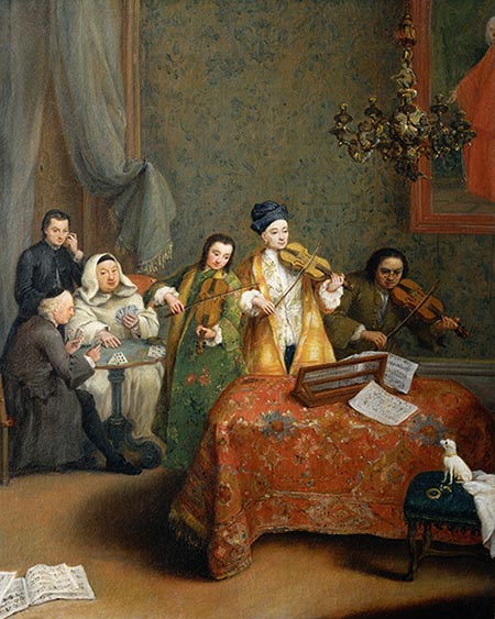 Pietro Longhi | The Concert, 1741 | Giclée Canvas Print