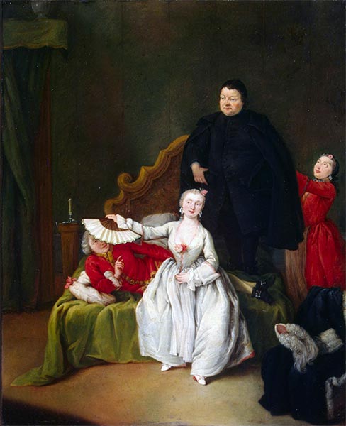Theatrical Scene, c.1752 | Pietro Longhi | Giclée Canvas Print