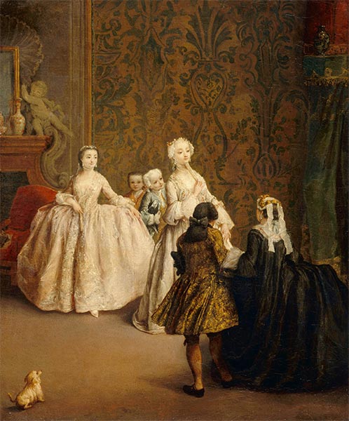 The Presentation, c.1740 | Pietro Longhi | Giclée Canvas Print