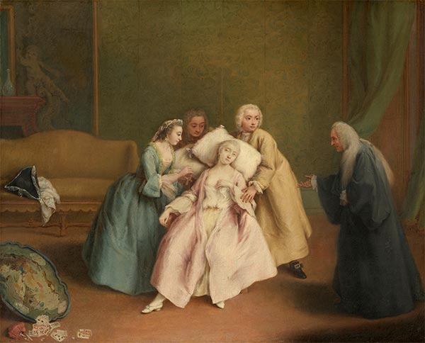 The Faint, c.1744 | Pietro Longhi