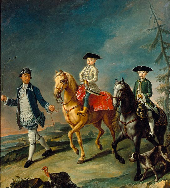 Pietro Longhi | Horse Ride, 1755 | Giclée Canvas Print