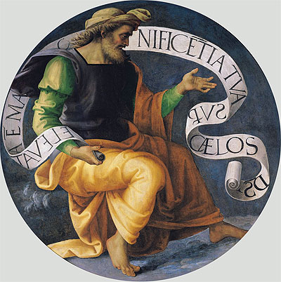 Der Prophet Jesaja, c.1512/17 | Perugino | Giclée Leinwand Kunstdruck