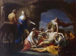 Pompeo Batoni | Thetis Takes Achilles from the Centaur Chiron | Giclée Canvas Print