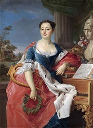 Pompeo Batoni | Portrait Of The Principessa Giacinta Orsini Buoncompagni Ludovisi, Duchessa D'arce | Giclée Canvas Print
