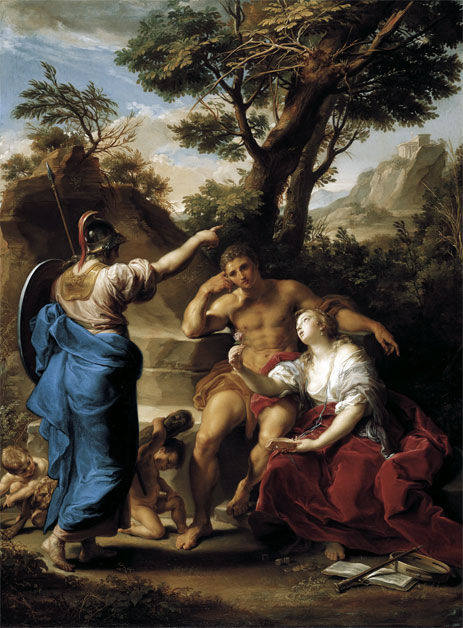 Hercules at the Crossroads, 1748 | Pompeo Batoni | Giclée Canvas Print