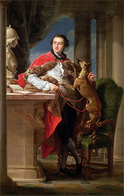 Charles Compton, 7th Earl of Northampton, 1758 | Pompeo Batoni | Giclée Leinwand Kunstdruck
