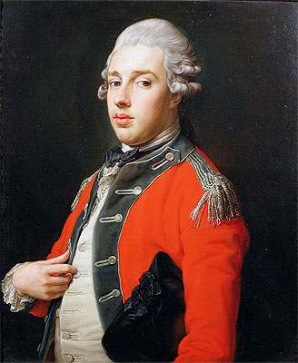 Portrait of George James, 1st Marquess of Cholmondeley, n.d. | Pompeo Batoni | Giclée Leinwand Kunstdruck