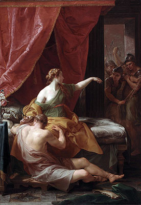 Samson and Delilah, 1766 | Pompeo Batoni | Giclée Leinwand Kunstdruck