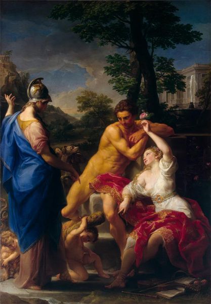 Hercules at the Crossroads, 1765 | Pompeo Batoni