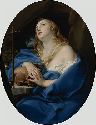 The Penitent Magdalene, Undated | Pompeo Batoni | Giclée Canvas Print