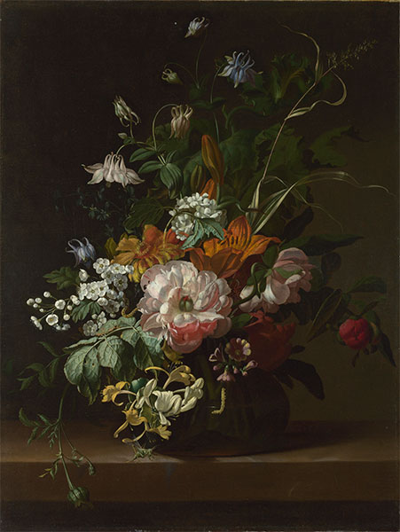Flowers in a Vase, c.1685 | Rachel Ruysch | Giclée Canvas Print