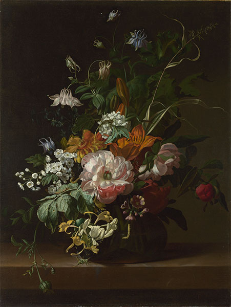 Flowers in a Vase, c.1685 | Rachel Ruysch
