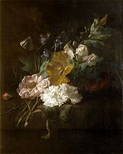 Stillleben mit einem Strauß Blumen, c.1685/00 | Rachel Ruysch