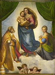 Raphael | The Sistine Madonna | Giclée Canvas Print