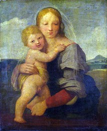 The Madonna and Child (The Mackintosh Madonna), c.1509/11 von Raphael | Leinwand Kunstdruck