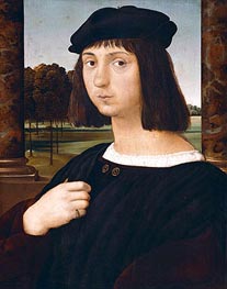 Portrait of a Youth | Raphael | Gemälde Reproduktion