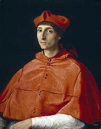 The Cardinal, c.1510 by Raphael | Canvas Print