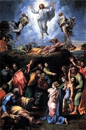 The Transfiguration, c.1519/20 by Raphael | Canvas Print