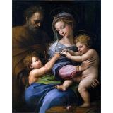 The Virgin with a Rose (The Holy Family with Little Saint John), c.1520 - Raphael