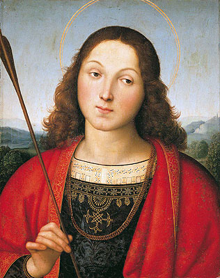 Raphael | Saint Sebastian, c.1502/03 | Giclée Canvas Print