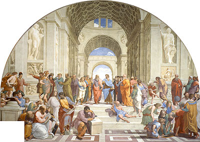 School of Athens, c.1510/11 | Raphael | Giclée Canvas Print