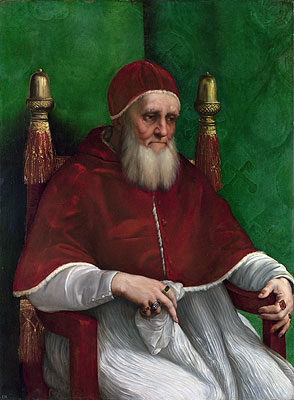 Portrait of Pope Julius II, 1511 | Raphael