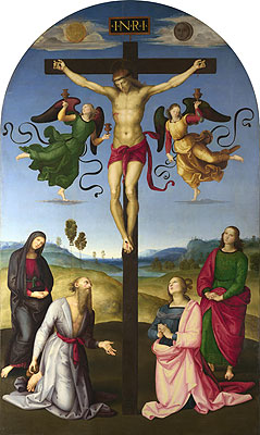 The Mond Crucifixion, c.1502/03 | Raphael | Giclée Leinwand Kunstdruck