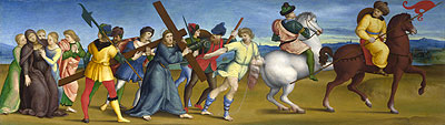 The Procession to Calvary, c.1504/05 | Raphael