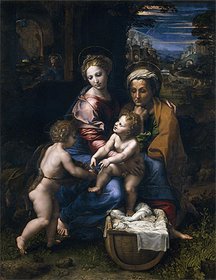 Die Heilige Familie (Die Perle), c.1518 | Raphael