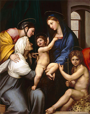 Madonna of the Cloth, c.1514 | Raphael