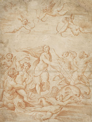 The Triumph of Galatea, n.d. | Raphael | Giclée Papier-Kunstdruck
