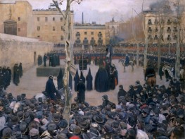Garrote vil, 1890 | Ramon Casas