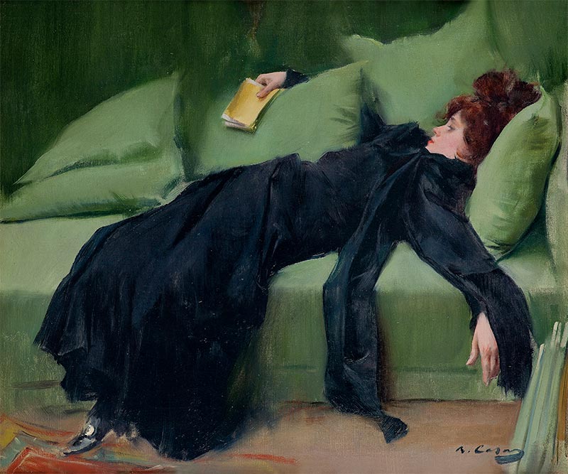Decadent Youth. After the Ball, 1899 | Ramon Casas | Giclée Canvas Print