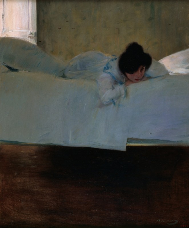 Laziness, c.1898/00 | Ramon Casas | Giclée Canvas Print