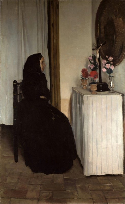 The Widow, c.1889/90 | Ramon Casas | Giclée Canvas Print