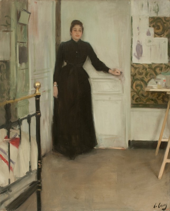 Interior, 1890 | Ramon Casas | Giclée Canvas Print