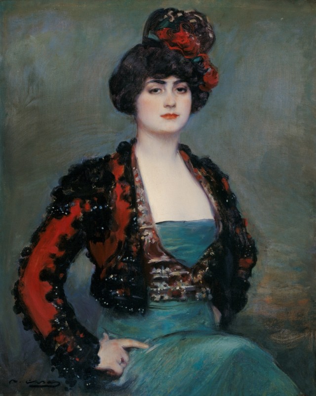 Julia, c.1915 | Ramon Casas | Giclée Leinwand-Kunstdruck