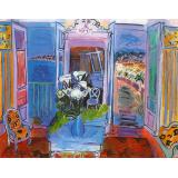 Interior with Open Windows | Raoul Dufy