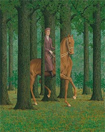 Rene Magritte | The Blank Signature | Giclée Canvas Print