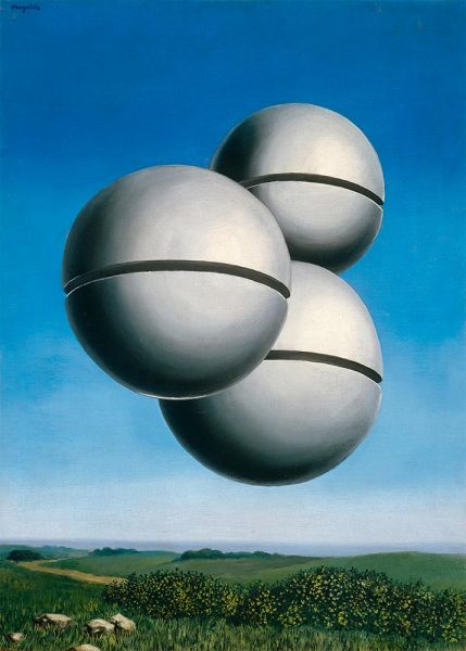 Rene Magritte | Die Stimme der Luft, 1931 | Giclée Leinwand Kunstdruck