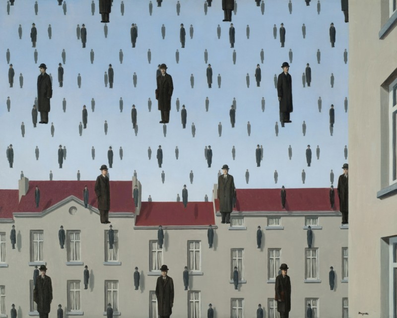Golconda, 1953 | Rene Magritte | Giclée Canvas Print