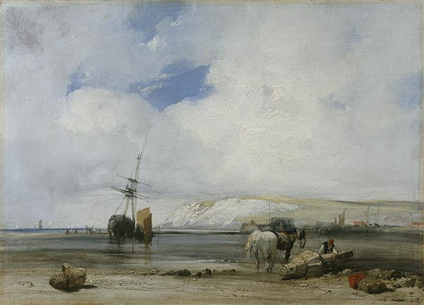 On the Coast of Picardy, c.1826 | Richard Parkes Bonington | Giclée Canvas Print