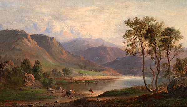 Robert Scott Duncanson | Loch Long, 1867 | Giclée Canvas Print