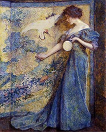 Robert Reid | The Mirror, c.1910 | Giclée Canvas Print