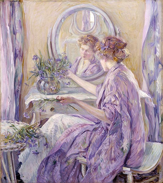 The Violet Kimono, c.1910 | Robert Reid