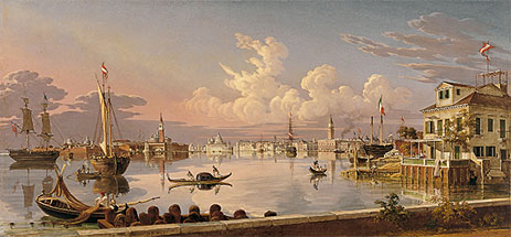 View of Venice, 1845 | Robert Salmon | Giclée Canvas Print