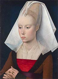 van der Weyden | Portrait of a Lady | Giclée Canvas Print