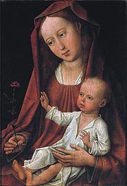Madonna with Child, n.d. by Rogier van der Weyden | Canvas Print