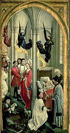 van der Weyden | The Altarpiece of the Seven Sacraments | Giclée Canvas Print
