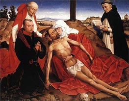 van der Weyden | Pieta (Lamentation of Christ), undated | Giclée Canvas Print